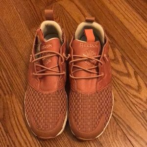 Reebok Pink Woven Furylite Sneakers